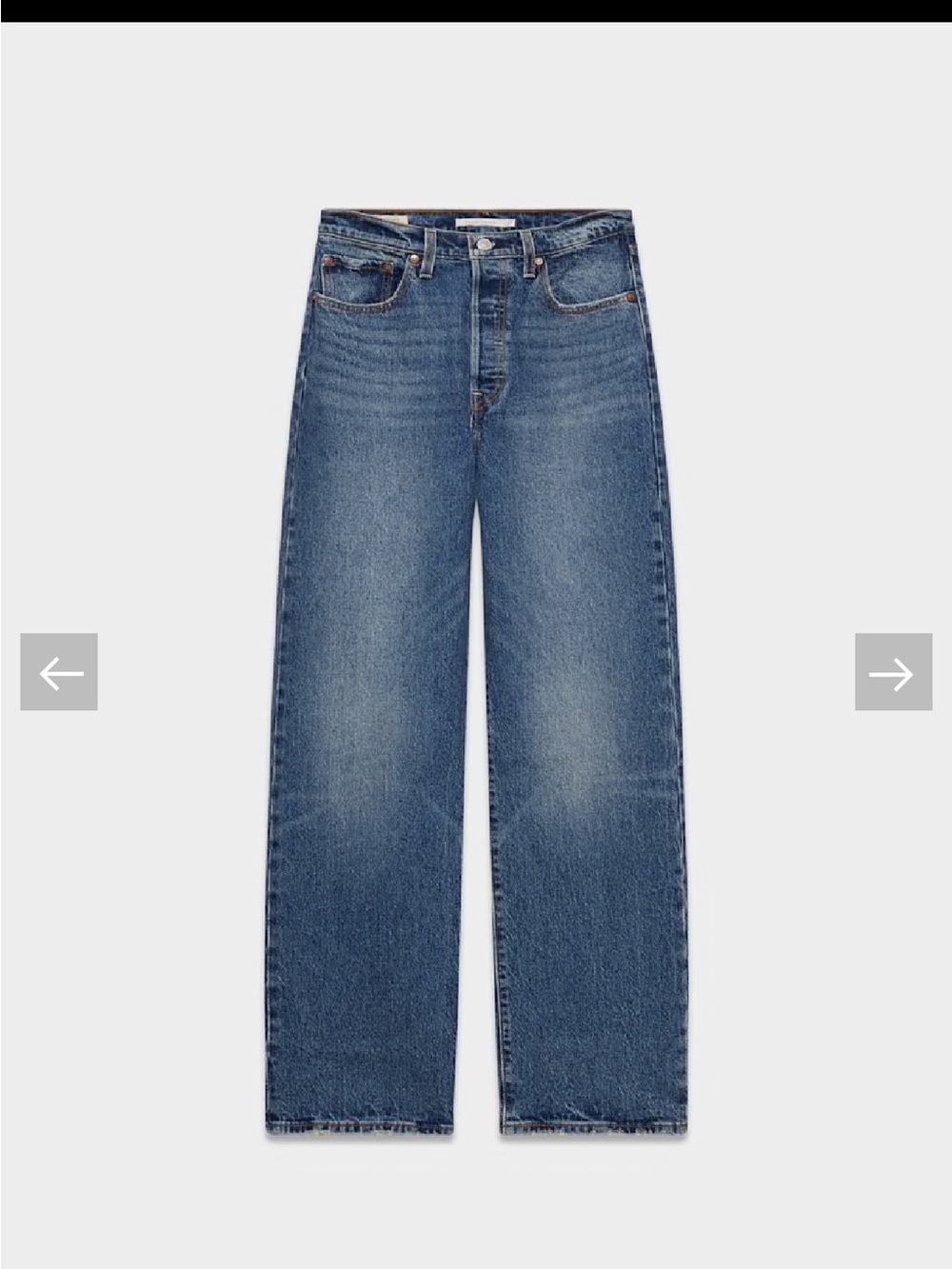Levi's Ribcage Full Length Jean - Picture 2 of 8